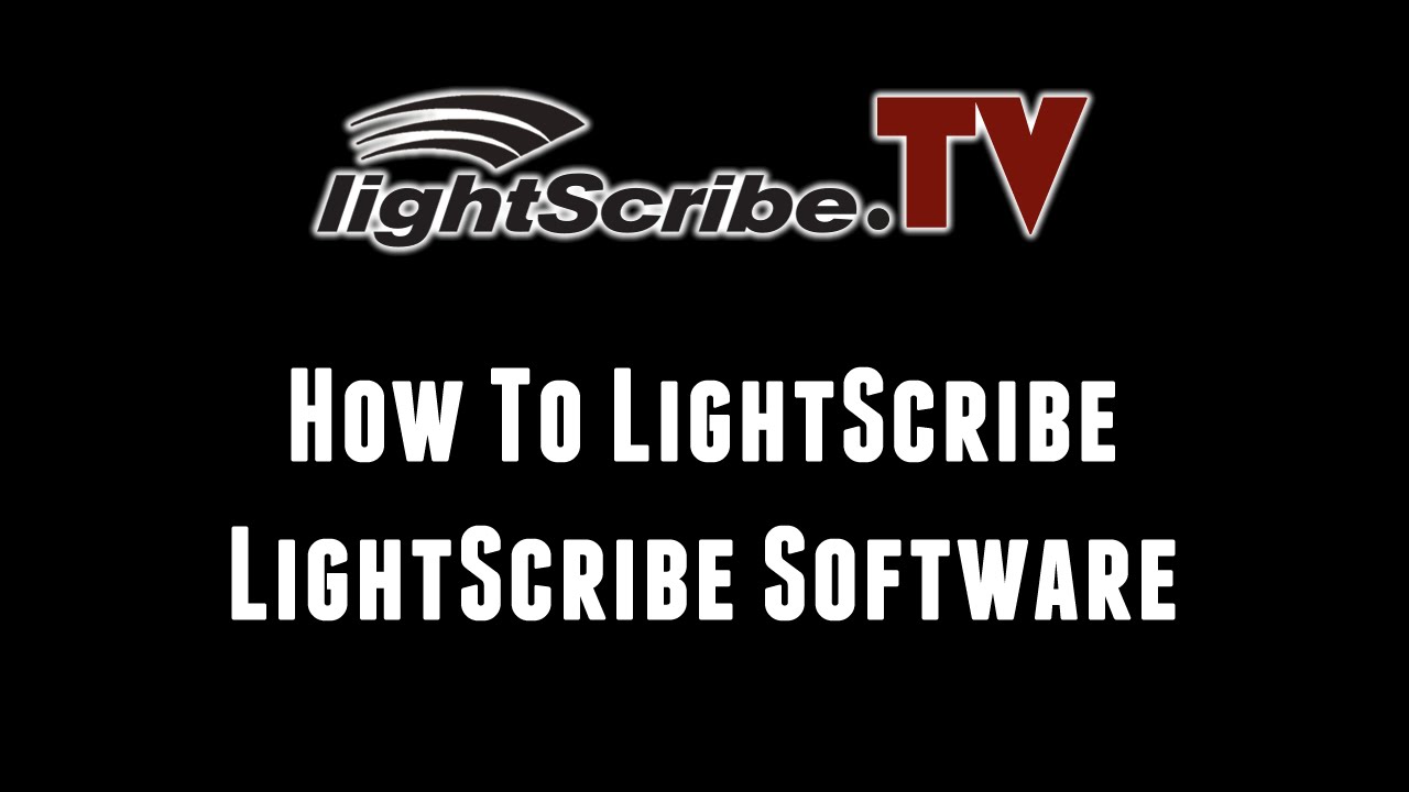 lightscribe software